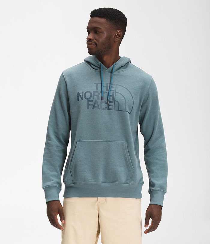 The North Face Mens Hoodie Half Dome Pullover 015JAWPXU - Blue